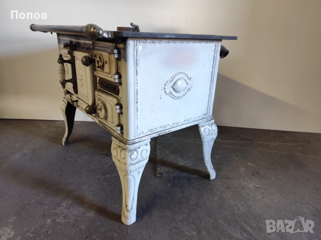 Бар печка/кухненска вещица в стил Ар Нуво, снимка 5 - Печки, фурни - 51737887