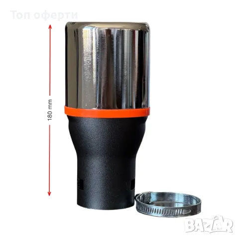 Накрайник Ауспух НТ 658 входа-58мм изхода-72/46мм, снимка 2 - Аксесоари и консумативи - 48820713