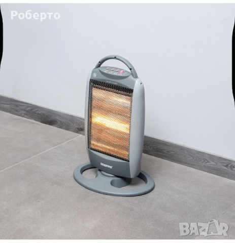 Халогенна печка 1200W, снимка 2 - Отоплителни печки - 52959213