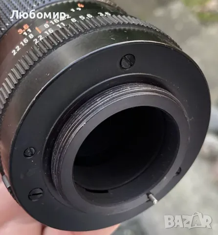 Обектив Carl Zeiss 135 mm JENA, снимка 3 - Обективи и филтри - 49114148