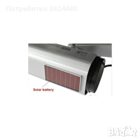 Фалшива камера със соларен панел с водоустойчив корпус 1200, снимка 5 - Други - 53453483