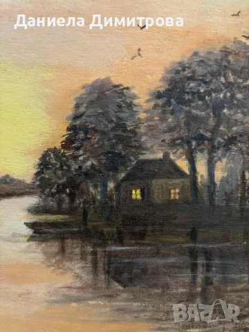 Рисувана картина на фазер, снимка 2 - Картини - 48449553