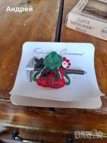 Стара брошка Glista Mendarin, снимка 3 - Други ценни предмети - 32711819