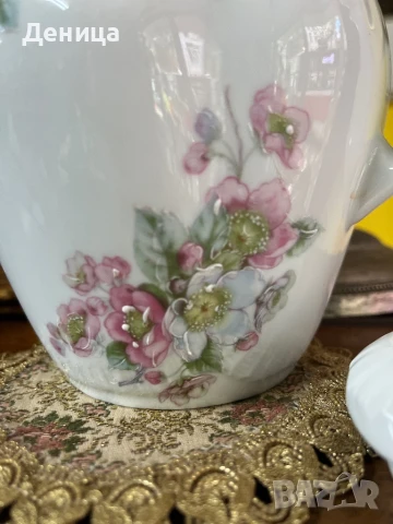 Лиможки порцелан “Claude Brachet“  Истински красавец с много богат и красив релеф, снимка 3 - Други - 51162568