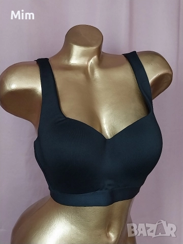 85 С Черен изчистен сутиен без банели , снимка 4 - Бельо - 52960571