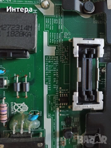 Main board BN9646788A KANT-SU(NU7090)-43 от SAMSUNG UE43RU7179U, снимка 2 - Части и Платки - 51036349