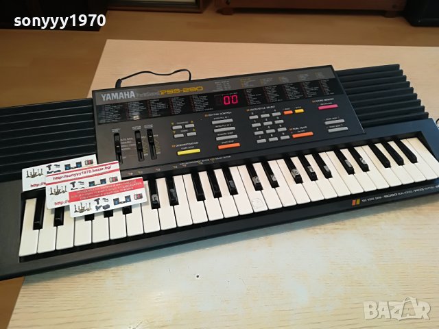 YAMAHA PSS-290-MADE IN JAPAN-ВНОС SWISS 1610221454L, снимка 1 - Синтезатори - 38346707