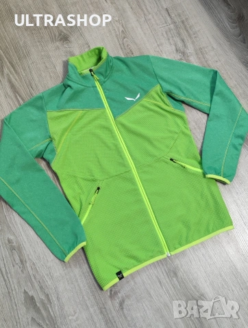 Salewa Puez Hybrid Fleece - Оригинално мъжко поларено горнище size S, снимка 4 - Суичъри - 53415567