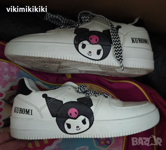 Маратонки кецове Kuromi Melody Bershka, снимка 2 - Маратонки - 53576191