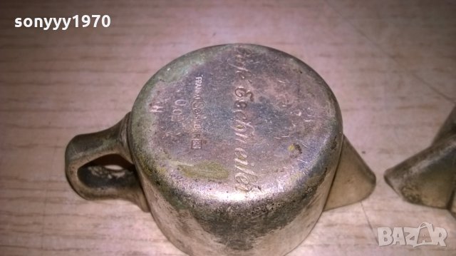 посребрени малки канички за сметана/мляко-внос швеицария, снимка 10 - Колекции - 27194492