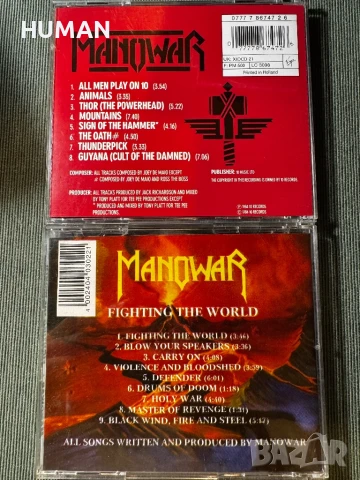 W.A.S.P - Manowar , снимка 15 - CD дискове - 50667692