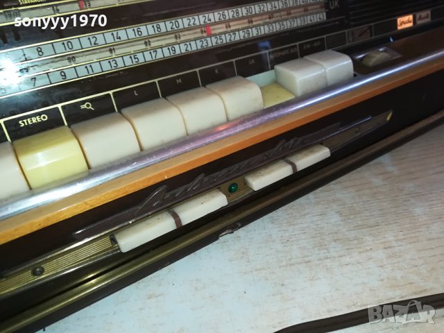 ANTIQUE STEREO TUBE RECEIVER AUTOMATIC 2601241446, снимка 7 - Ресийвъри, усилватели, смесителни пултове - 43986383