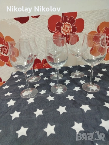 кристален К-т за вино LEONARDO 