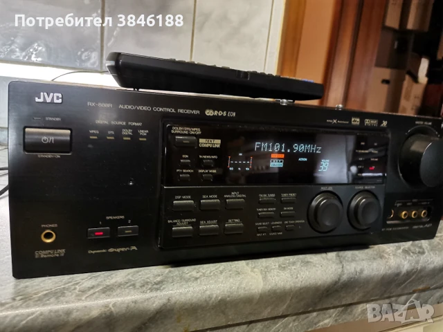JVC RX-888R Dolby Digital DTS Receiver, снимка 3 - Ресийвъри, усилватели, смесителни пултове - 50540868