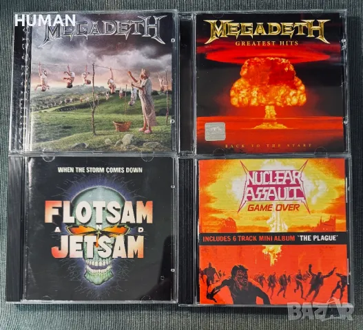 Megadeth - Nuclear Assault - Flotsam and Jetsam , снимка 12 - CD дискове - 50241119