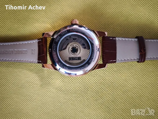 Продавам мъжки автоматичен часовник нов, снимка 10 - Мъжки - 48962692