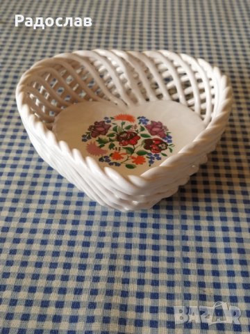 стара унгарска керамична купа, снимка 2 - Други - 39771284