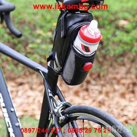 Чантичка за под седалката на колело със заден стоп - код 2148, снимка 3 - Спортна екипировка - 26769436