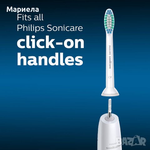 Глави за Philips Sonicare SimplyClean HX6015 Toothbrush Heads (Blue, Green, White), снимка 6 - Други - 39865046