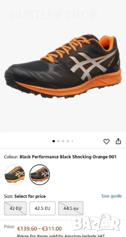 Маратонки за планинско бягане ASICS GEL FUJI SETSU 2 GORE-TEX.Номер 45, снимка 9 - Маратонки - 50981164
