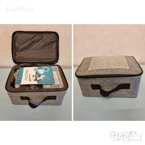 Микроскоп за деца, ученици, възрастни, професионални биологични микроскопи с увеличение 40-2000x ..., снимка 3 - Други инструменти - 52398882