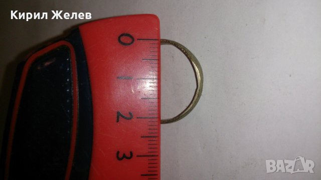 СТАРИНЕН САЧАНЕН ПРЪСТЕН с МОНОГРАМ БУКВА - Н - МАЙСТОРСКА РЪЧНА ИЗРАБОТКА САЧАН 60041, снимка 7 - Антикварни и старинни предмети - 28915052