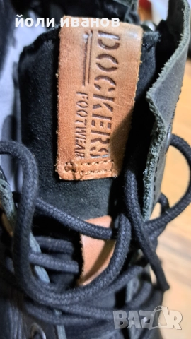 DOCKERS-кожени зимни градски обувки нови 45 номер, снимка 2 - Мъжки боти - 52135388