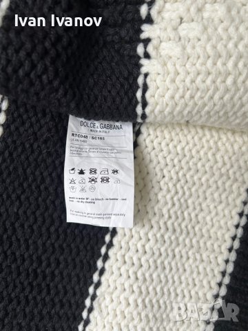 Мъжка жилетка Dolce & Gabbana, снимка 3 - Пуловери - 38217958