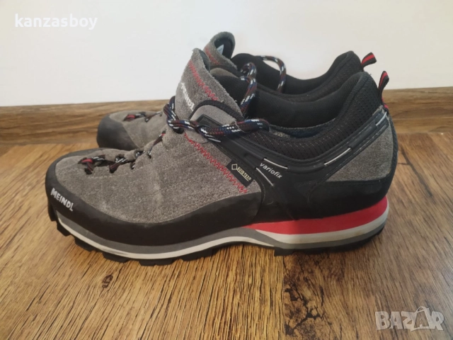 Meindl Literock GORE-TEX® Hiking Shoes Men granite - мъжки трекинг обувки 44.5, снимка 5 - Маратонки - 52309559