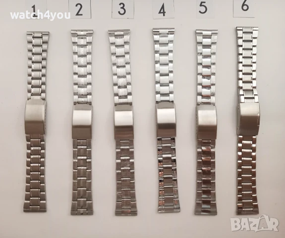 НОВИ ЛАСТИЧНИ РАЗТЕГАТЕЛНИ ВЕРИЖКИ ЗА ЧАСОВНИЦИ. СТОМАНЕНА ЛАСТИЧНА РАЗТЕГАТЕЛНА ВЕРИЖКА ЗА ЧАСОВНИ, снимка 11 - Каишки за часовници - 8739295