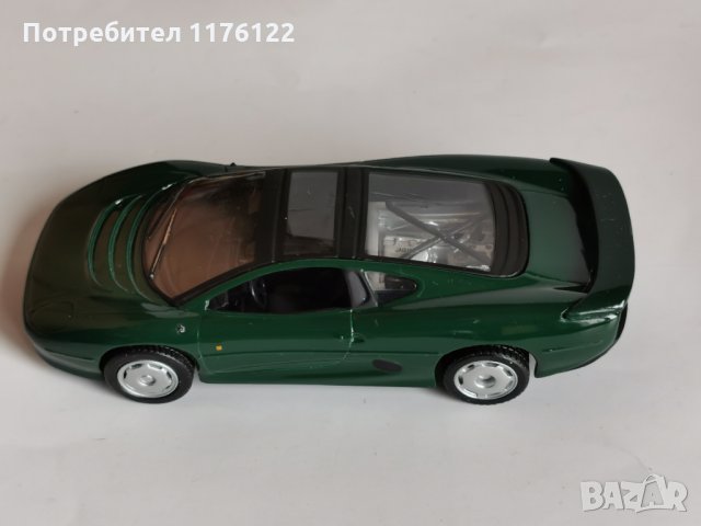 1/43 Del Prado Спортни Модели Fiat BMW Toyota Mazda Lamborghini Jaguar Лот От 6 броя, снимка 14 - Коли, камиони, мотори, писти - 35363237