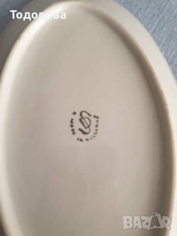 Комплект елипсовдни чинии-Дянко Стефанов., снимка 5 - Сервизи - 36612788