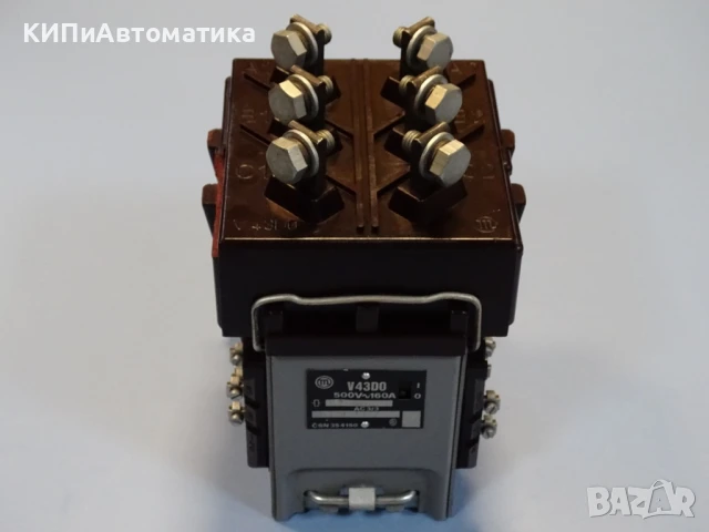 контактор въздушен V43DO ČSN 354150 AC3/3 500VAC, снимка 2 - Резервни части за машини - 50909413
