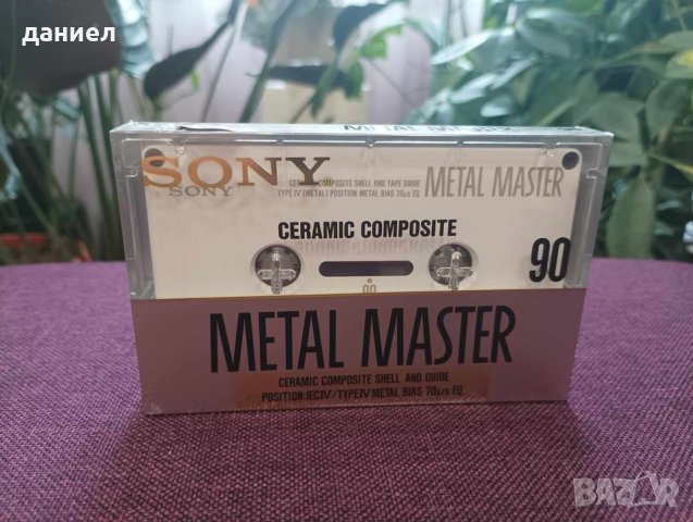Аудио касета Sony Metal Master - ceramic - Japan, снимка 1