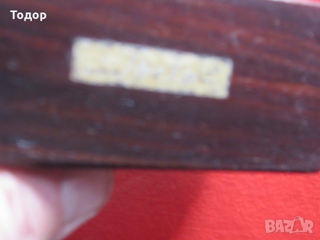 Страхотна немска колекционерска запалка Ибело Бронз и Дърво, снимка 2 - Колекции - 27190722