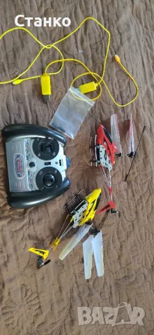 два бр. мини въртолет, въртолет с дистанционно, детско въртолетче, снимка 2 - Влакчета, самолети, хеликоптери - 47847669