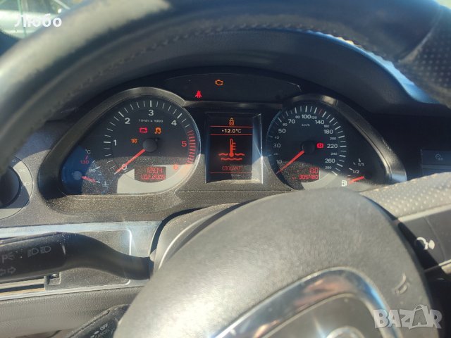 Километраж с цветен Фис дисплей за Ауди А6 ц6 4ф 3.0тди Audi A6 c6 4f 3.0tdi