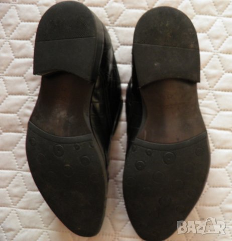 Bata оригинални мъжки черни обувки от естествена кожа, снимка 9 - Официални обувки - 27749499