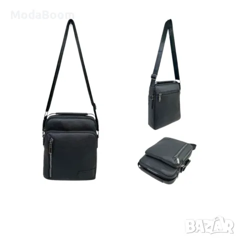 Практична мъжка чанта с регулируема дръжка