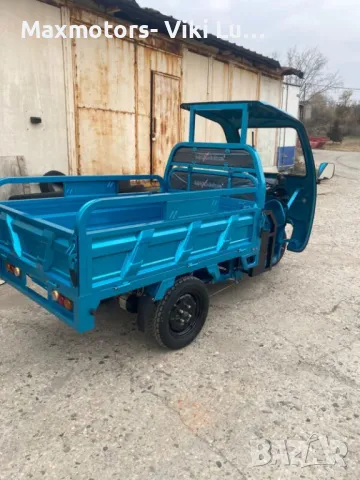 Електрическа Селскостопанска Триколка с Покрив 2000W Maxmotors, снимка 4 - Инвалидни скутери - 49201334