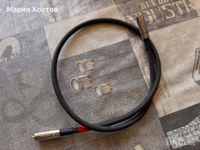 Van Den Hul The DIGI-Coupler 75 Ohm Digital Coaxial Cable, снимка 2 - Други - 52181231