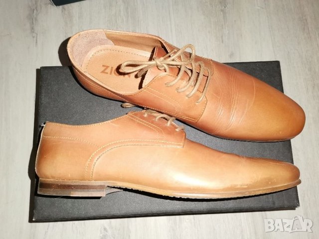 Zign мъжки официални обувки от естествена кожа. 42 номер в Официални обувки  в гр. Пловдив - ID34935105 — Bazar.bg