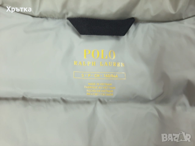 Polo Ralph Lauren Vest - Оригинален дамски елек с пух размер S, снимка 11 - Якета - 53301134