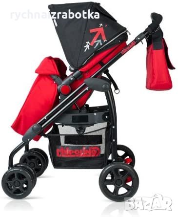 Бебешка количка Чиполино Нана с люлеещ механизъм, снимка 6 - Детски колички - 37757871