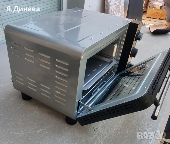 Мини фурничка SilverCrest 1200w, снимка 8 - Друга електроника - 47420573