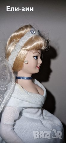 порцеланова кукла Дисни Пепеляшка булка Deagistuni Disney Princess , снимка 7 - Колекции - 43158467