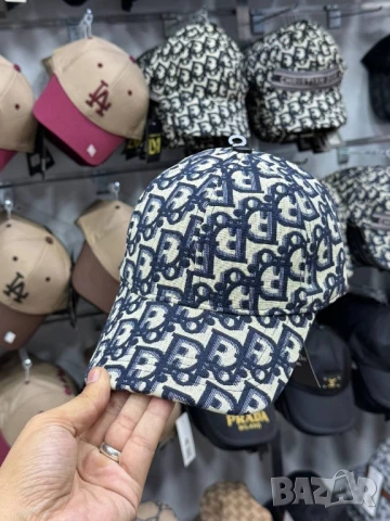 шапки с козирка prada fendi christian dior burberry , снимка 15 - Шапки - 51352804