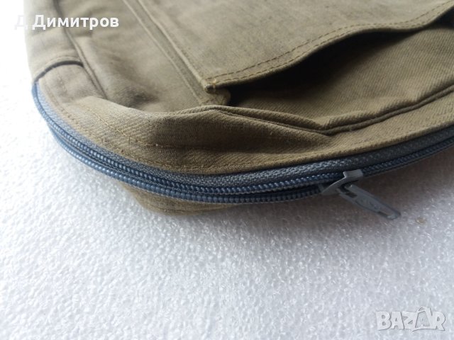 Военна брезентова малка чанта, снимка 5 - Екипировка - 40671000