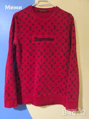 Дамска блуза "Louis Vuitton"/Supreme , снимка 2 - Блузи с дълъг ръкав и пуловери - 51902546