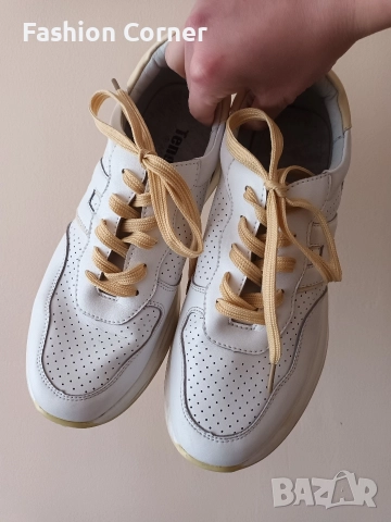 Дамски маратонки естествена кожа, 41 номер, Tendenz, Спиди/лично предаване, снимка 2 - Маратонки - 52934950